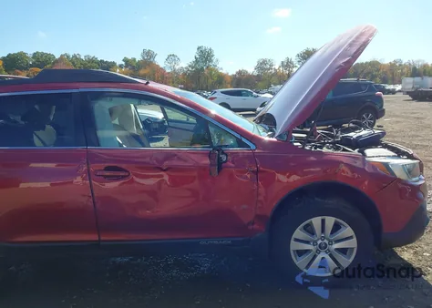 2018 Subaru Outback 2.5I Premium from USA, damaged, VIN 4S4BSACC3J3354492